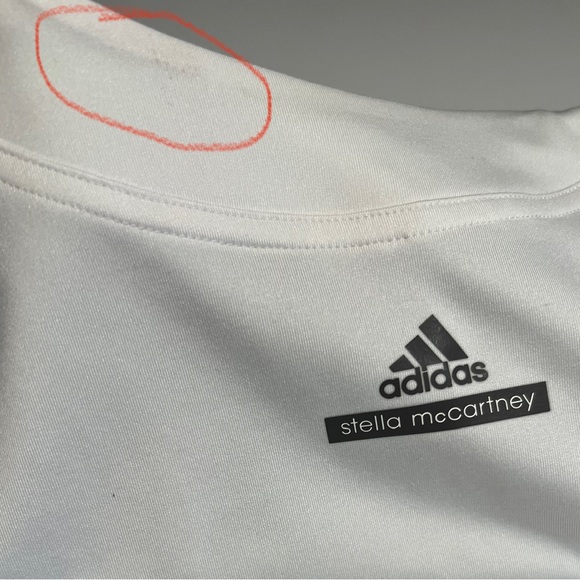 Stella McCartney- Adidas Barricade Australian Tee Activewear Cut Out on Back - Picture 11 of 11